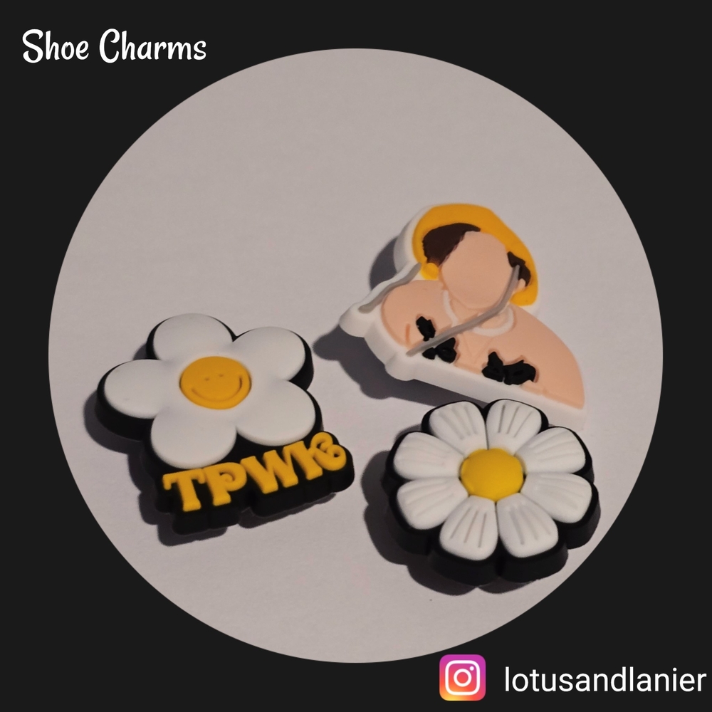 Shoe Charms Harry Styles Set Of 3